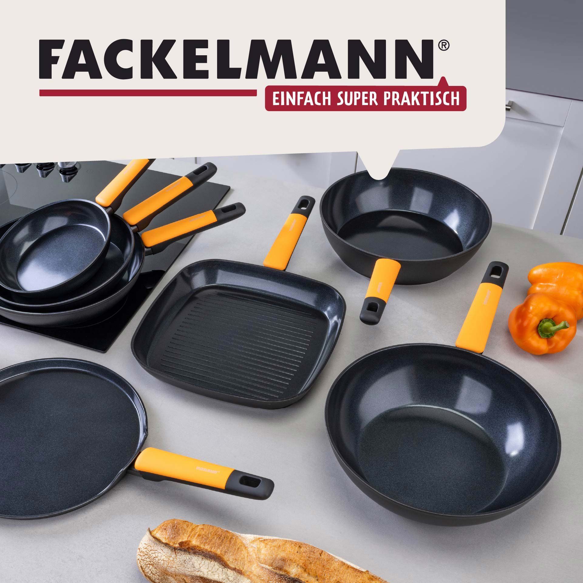 FACKELMANN Тиган за палачинки кован алуминий 28 см, Soft Collection - Image 3