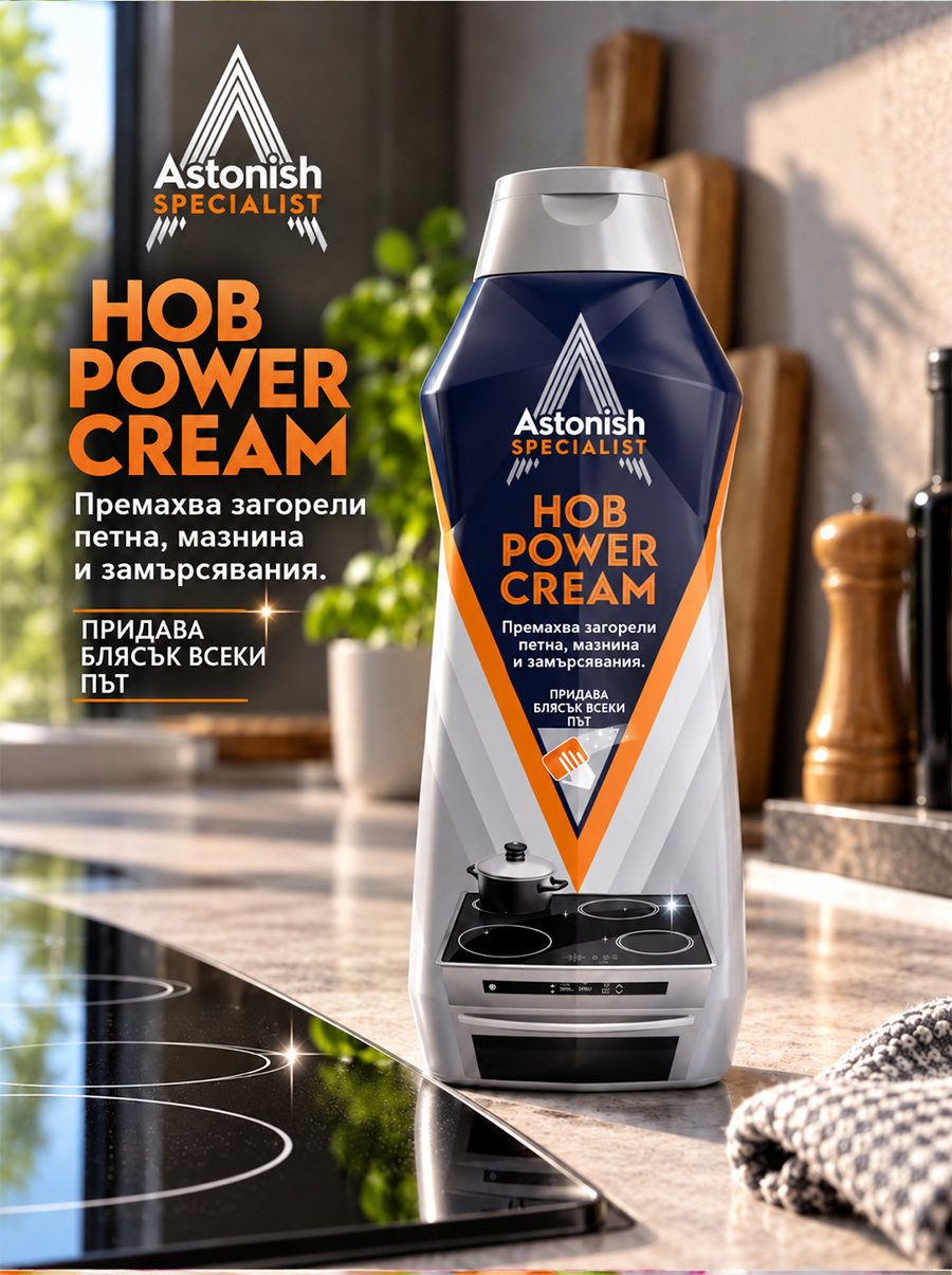Astonish Cream for Ceramic Stoves 500 ml.