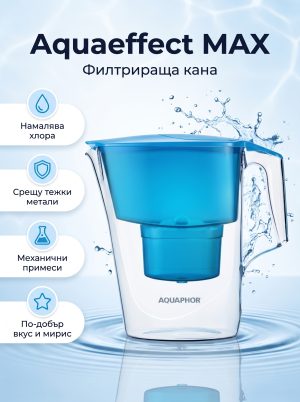Aquaphor Aquaeffect филтрираща кана MAX
