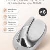 FACKELMANN 6 6 Универсални куки 2,5 см хром TECNO