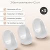 FACKELMANN 3 3 закачалки 4,2 см, бели