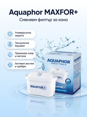 Aquaphor B25 MAXFOR+ сменяем филтър за кана