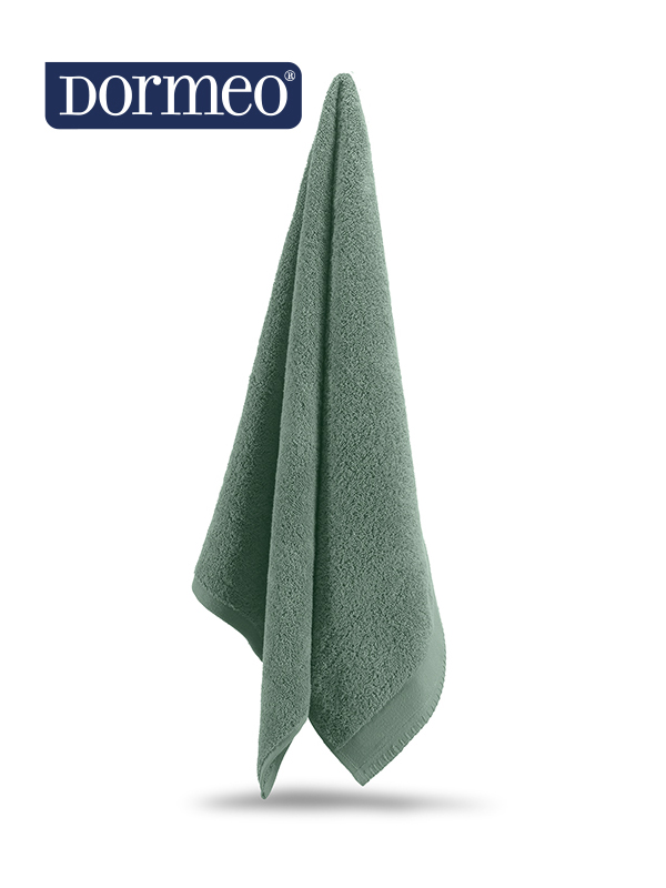 Dormeo Essentials Towel Dark-green - hanging