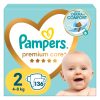 PAMPERS Premium Care Размер 2, пелени, MB, 136бр.
