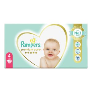 PAMPERS Premium Care Размер 4, пелени, MB, 104бр.